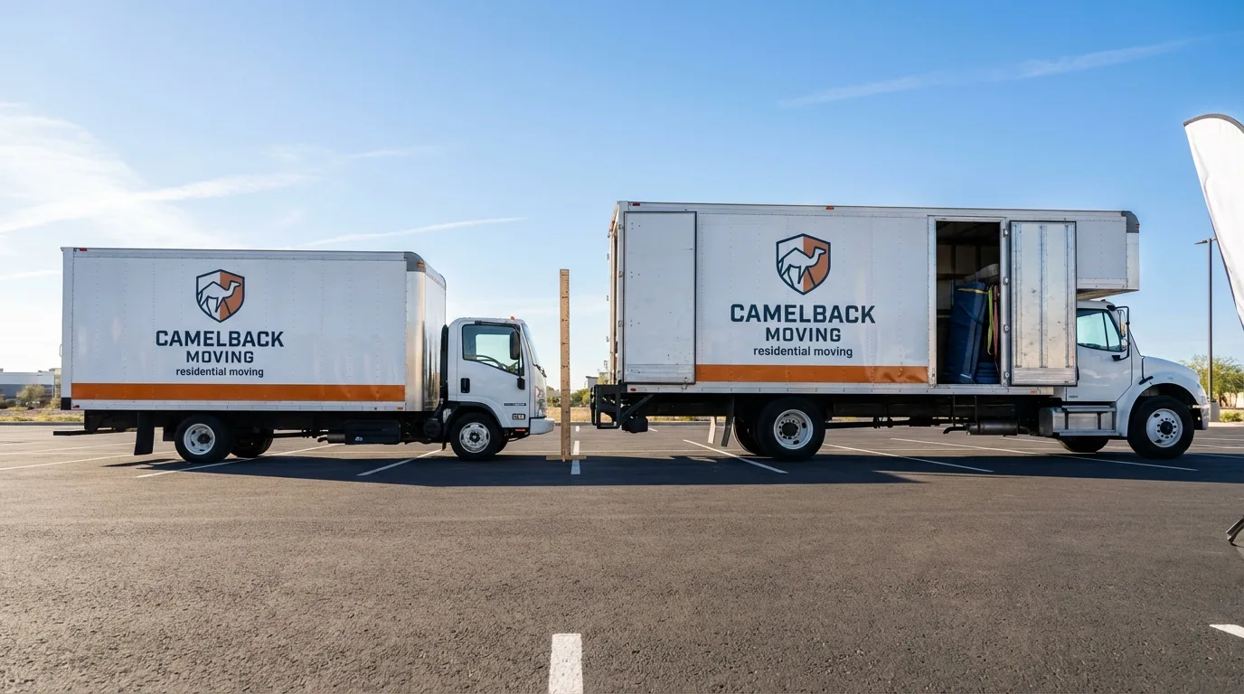 Moving truck size capacity guide in Calumet City